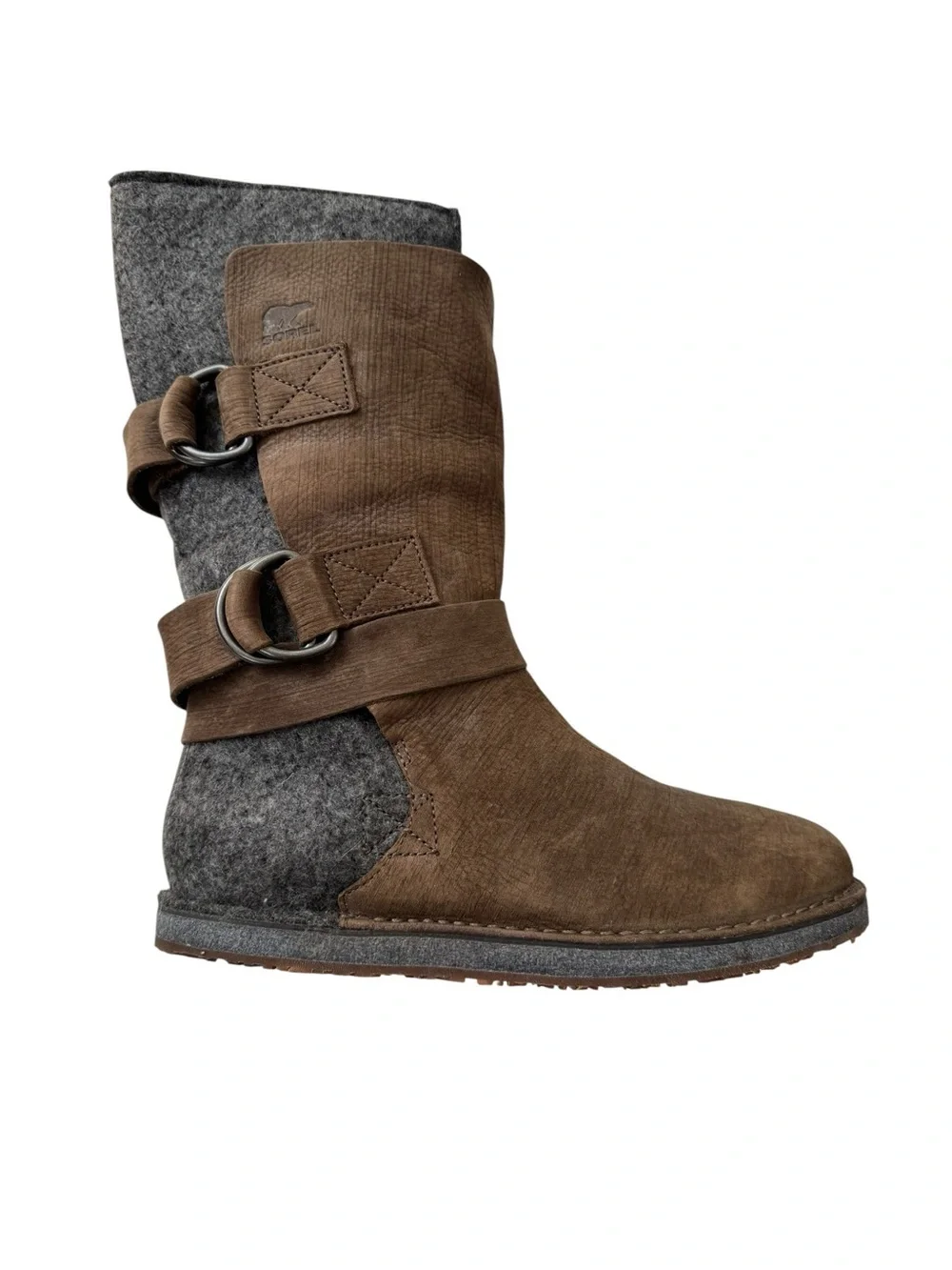 NEW SOREL Chipahko Leather and Felt Boot Women's Size 11